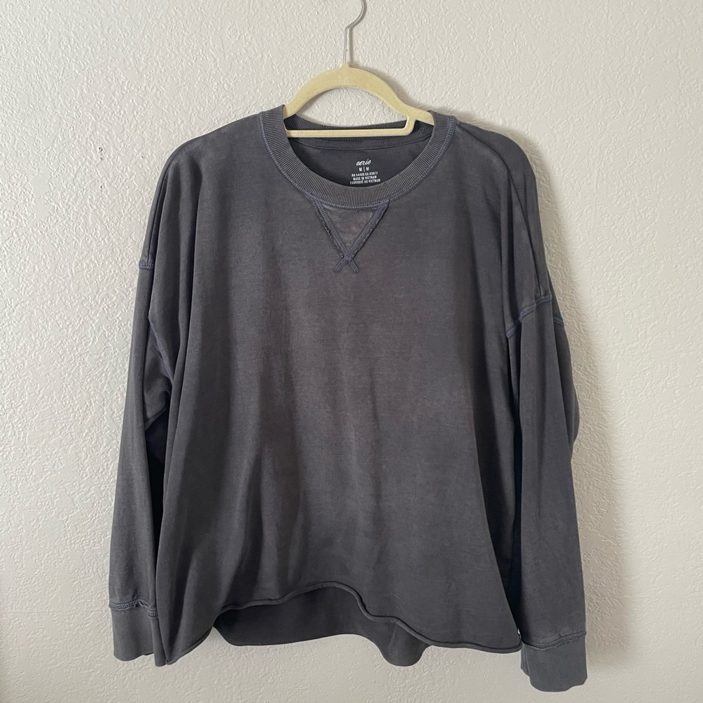 Aerie Cut Off Bottom Sweatshirt